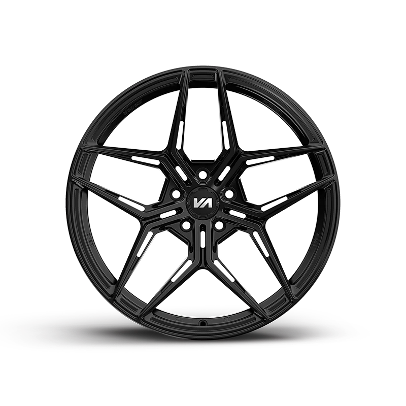 19x8.5 / 19x10 Forged Zeno Satin Black | 2024-2025 Mercedes Benz GLC 43 SUV - Image 3