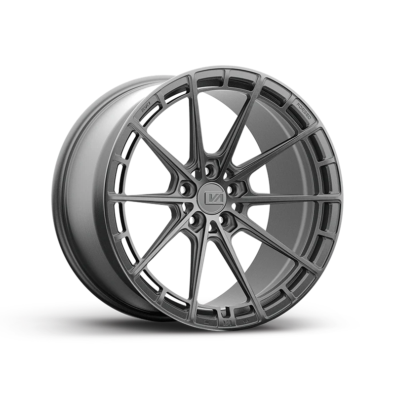 19x8.5 / 19x11 Forged Aure Satin Gunmetal | 2009-2020 Nissan 370Z