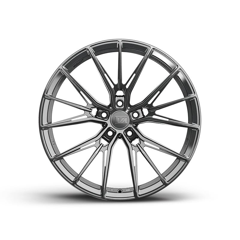 19x8.5 / 19x11 Forged Rian Gloss Gunmetal | 2009-2012 Mercedes Benz SL 63/SL65 AMG - Image 3