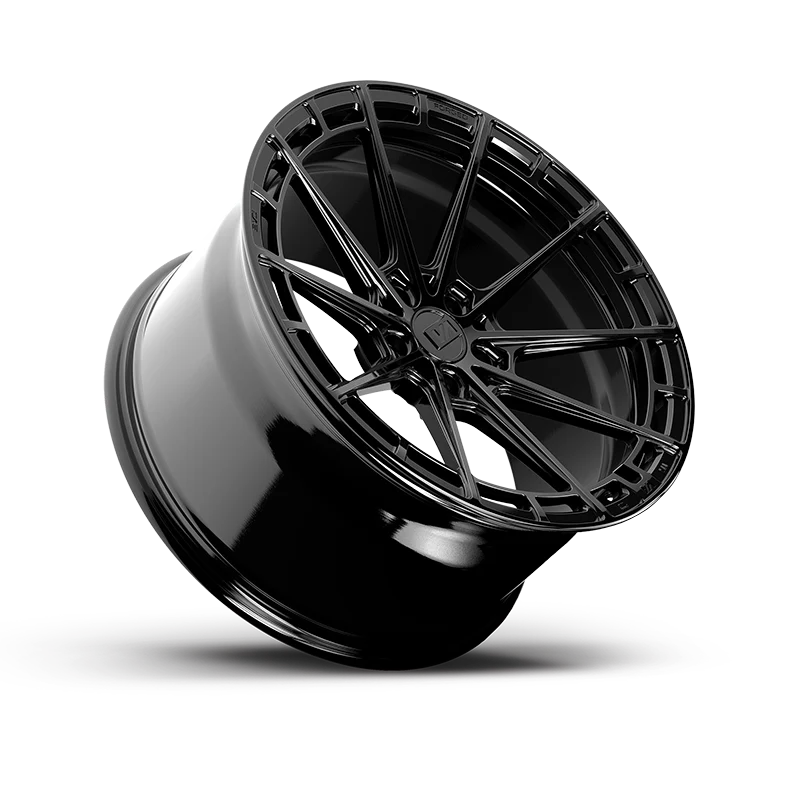19x8.5 / 19x8.5 Forged Aure Gloss Black | 2004-2008 Nissan Maxima - Image 2