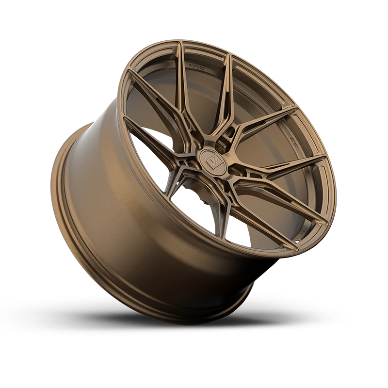19x8.5 / 19x8.5 Forged Nysa Satin Bronze | 2006-2014 Volkswagen GTI V - Image 2