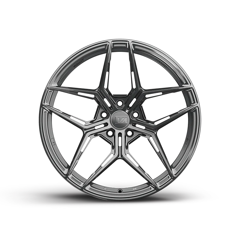 19x8.5 / 19x8.5 Forged Zeno Gloss Gunmetal | 2014-2016 Porsche Cayman S - Image 3