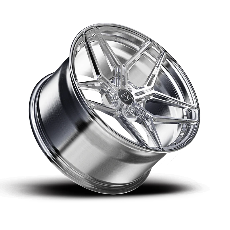 20x9 / 20x9 Forged Zeno Chrome Powder | 2022-2025 Volkswagen Golf R - Image 2